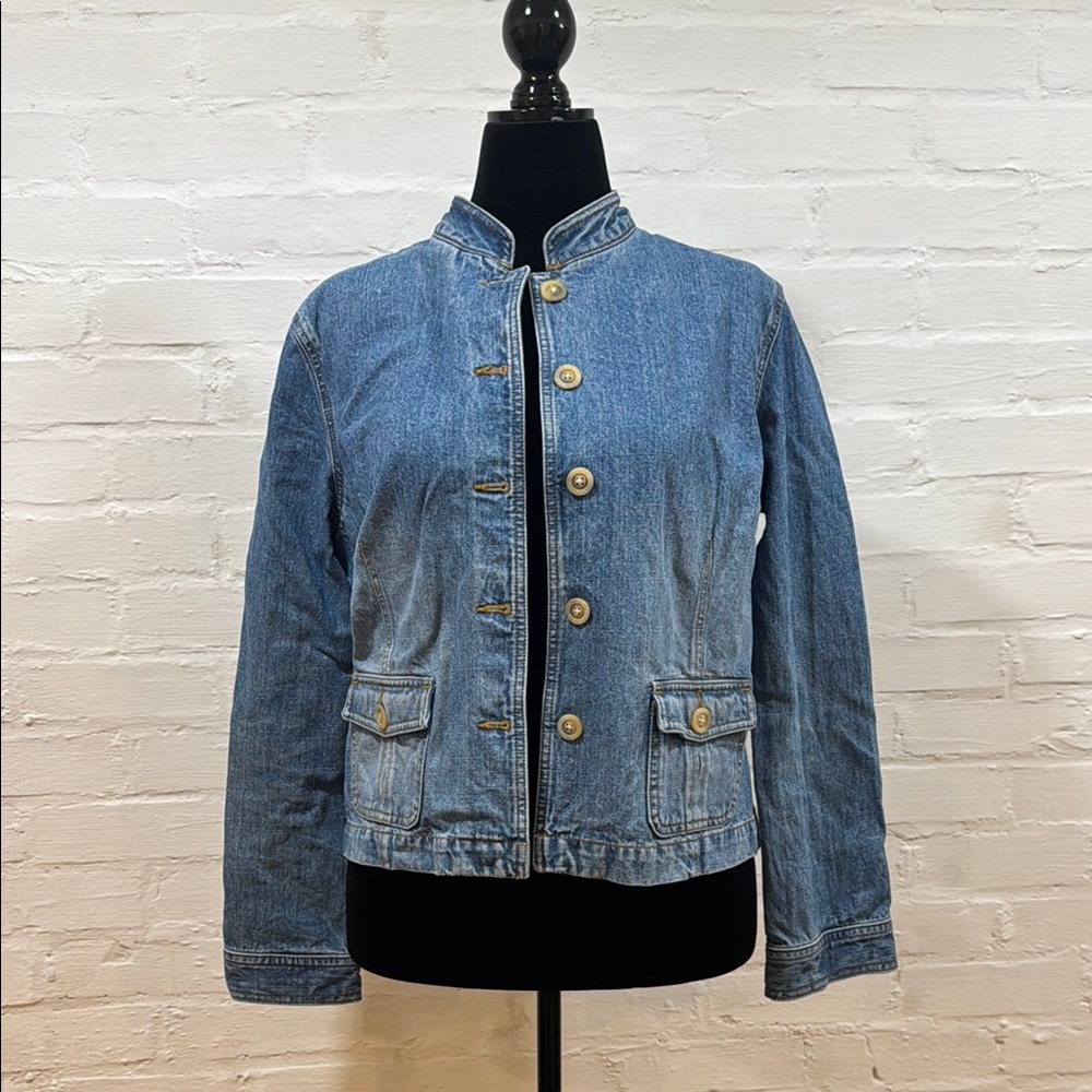 LOFT Blue Jean Jacket - Size 12